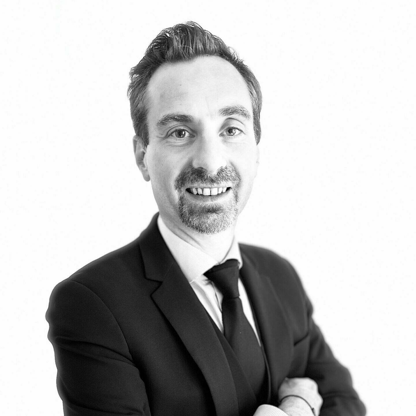 Portrait de Amaury Obry, gérant privé chez Equinoxe