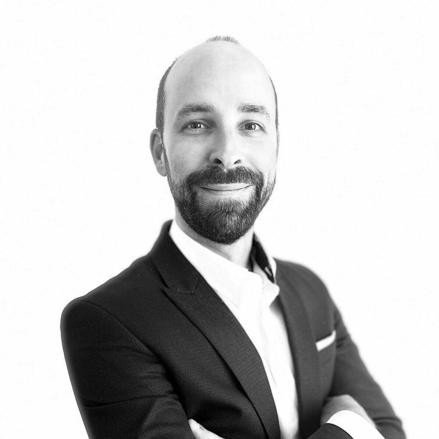 Portrait de Matthieu Louis-Corraze, gérant privé chez Equinoxe